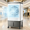 XGQXZWC rafraîchisseur d'air, 110-120 V, 17 L, Blanc, Refroidisseur d'air Évaporatif Commercial, Humidificateur Industriel