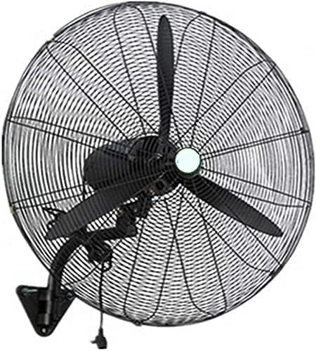 SFNIOKFG Ventilateurs muraux, Blanc, Ventilateur Mural, Ventilateur Mural, Ventilateur Commercial extérieur oscillant à 3 Vitesses