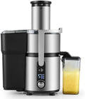 pealiritansemen centrifugeuse, 84 mm, Noir, Extracteur De Jus Centrifuge Professionnel - Goulotte D'alimentation