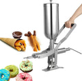 PweKzxt Machines à donuts, 5 L, Noir, Machine à Garnir Les Churros Aux Fruits Latins avec De La Confiture
