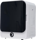 WEALTHOUSE Sèche-linges à évacuation, 3 kg, 4,5 kg, 62 dB, Argenté, Sèche-linge compact mural ou posé capacité réelle avec double filtre