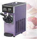 DzkZen sorbetière, 450 W, Violet, Machine à Glace Professionnelle, Professionnelle Mono-Parfum, Autonettoyante en Un Clic