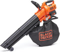 BLACK+DECKER batterie, 36 V, 45 L, 2,5 Ah, Noir, - Souffleur, aspirateur et broyeur de feuilles sans fil, sac de collecte