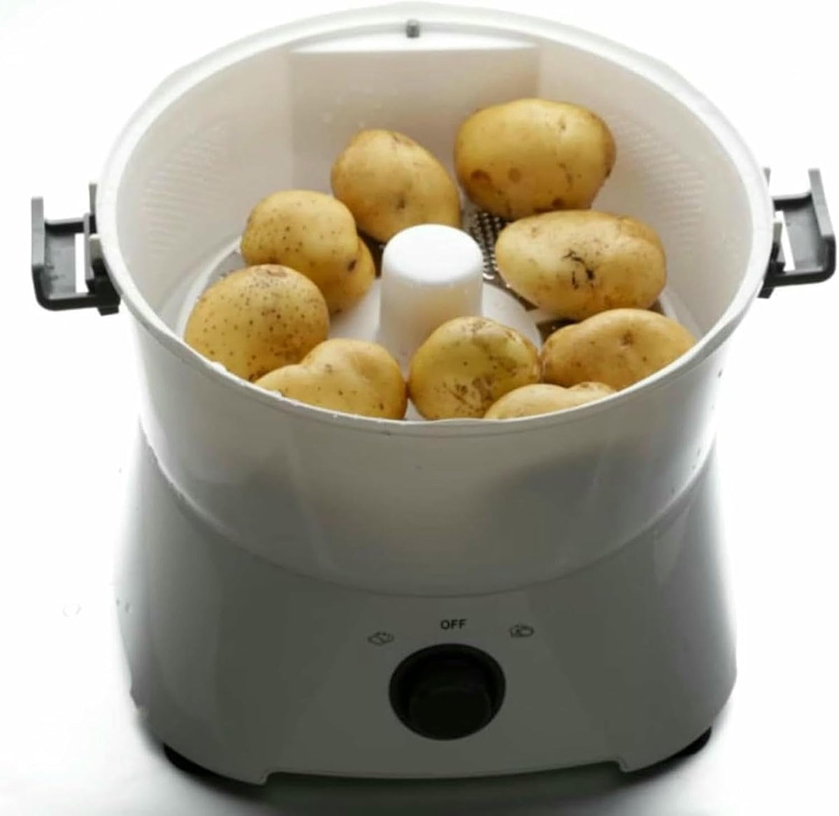 FLYIODFCXV déshydrateur alimentaire, max. 1 kg/2,2 lb., 85 W., 110-120 V, 50-60 Hz., Blanc., Éplucheuse à pommes de terre