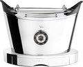 BUGATTI Grille-pains, 930 W, Argenté, Grille-Pain Électrique, 4 Fonctions, 6 Niveaux de Grillage, Design Innovant