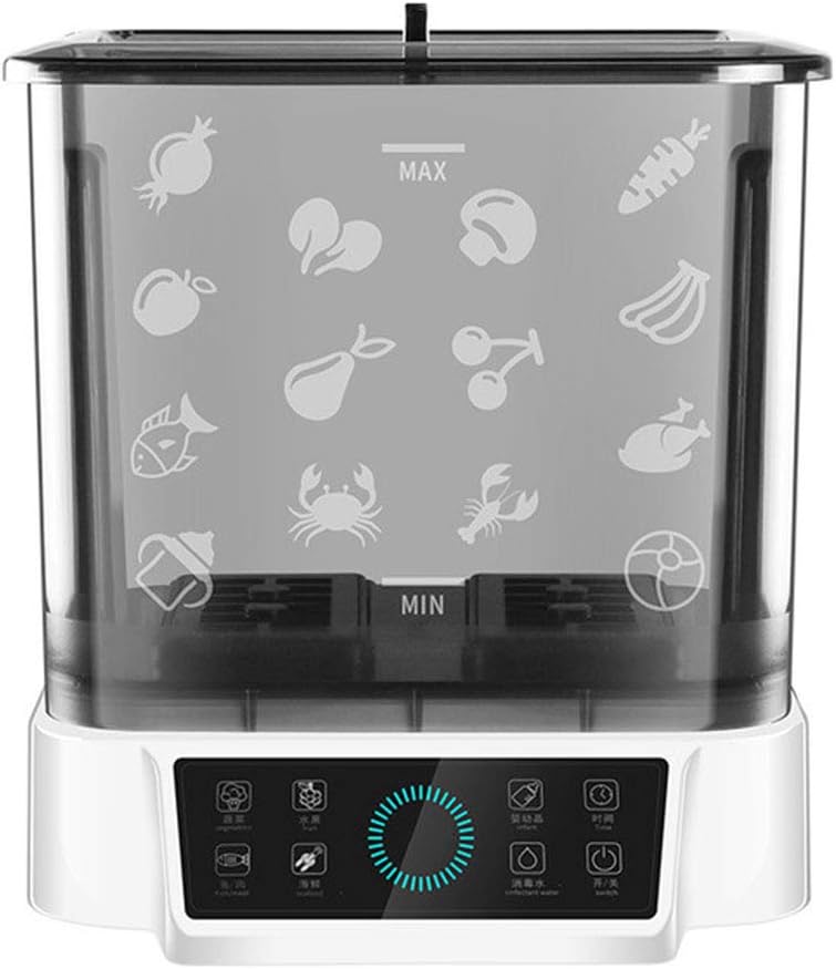Samnuerly lave-linge, 70 W ou moins, 220 V, Noir/Blanc, Noir (Noir) (Blanc)