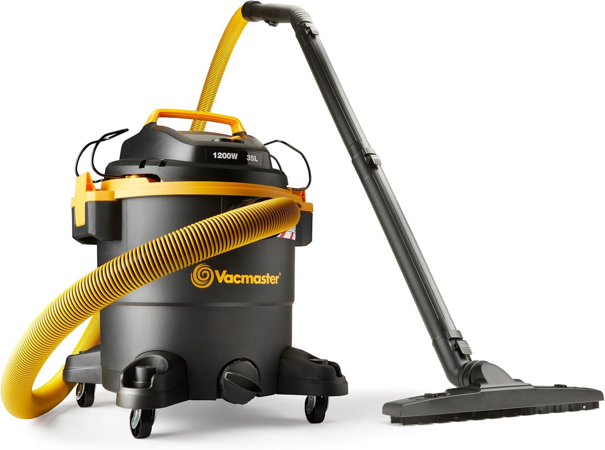 Vacmaster aspirateur eau et poussière, 35 l, 240 V, 1200 W, Noir