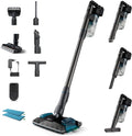 PHILIPS aspirateur balai sans fil, Noir, Aspirateur sans Fil 8000 Série Pet, PowerCyclone 12, Aspirateur balai écran intelligent
