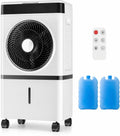 Rafraîchisseur rafraîchisseur d'air, 40 W / 70 W / 120 W, 35 x 24 x 65 CM, 14 x 9.5 x 25.5, Boîtier en plastique, Blanc, d'Air Évaporatif