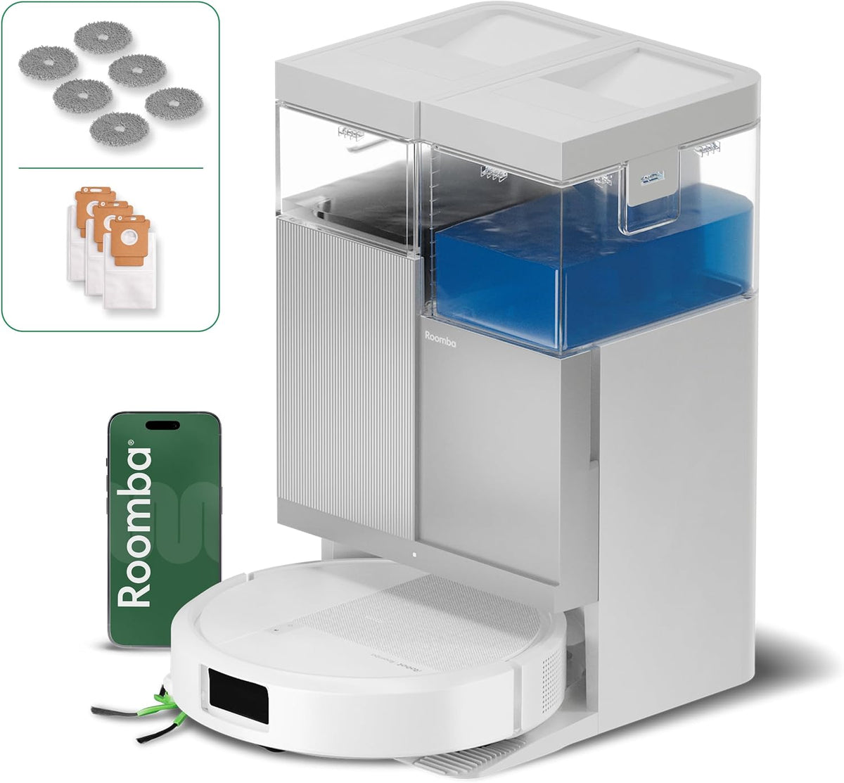 iRobot Robots aspirateurs, 20 kPa, Blanc