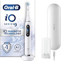 Oral-B Rotatives, Noir, Brosse à dents électrique iO9 pour adultes, brosse à dents électrique Oral B, poignée connectée par application