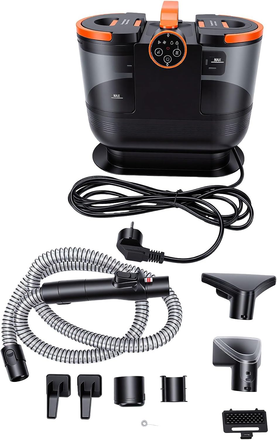 Fafeicy nettoyeur de tapis, 1700 W, 1700 W, 16 kPa, Gris, Portable, Moteur sans Balais