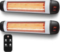Mursche Appareils de chauffage extérieur, 2500 W, Noir