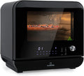 KLARSTEIN friteuse à air chaud, 2450 W, 18 L, Noir, Friteuse Sans Huile avec Fonction Maintien au Chaud, Friteuse Air Chaud Air Fryer XL