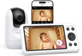 momcozy Moniteurs intelligents, 5 Pouces, Noir, Babyphone Caméra BM04, ou sans WiFi