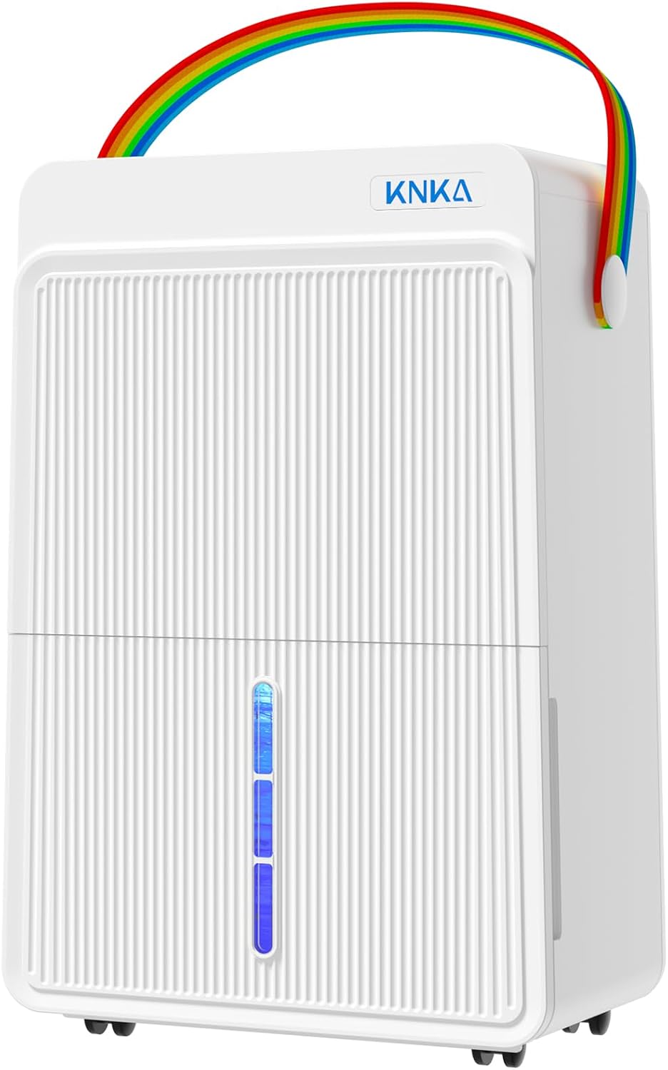KNKA déshumidificateur, 25 L, 4,0 L, 125 m, 50 m, Blanc, Deshumidificateur d Air /jour Trois Modes de Fonctionnement