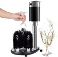 Laveuse Lave-verres, 33 x 21 x 47 cm et pèse 14 kg., Transparent, électrique pour verre à vin, 1200 tasses/h