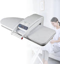 ZIXIAOS presse à repasser, 1800 W, 50 Kg, 150 G, Noir, Vapeur pour Vêtements, Pression, Plaque Extra-Large