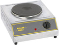 Roller Grill Grills électriques, 230 mm, 2 kW, 2000 W, Argenté, Réchaud électrique professionnel - 1 feu Ø