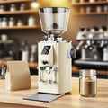 aromaoveite Moulins électriques à lames, 450 G, Beige, Moulin À Café Professionnel K64s, Moulin À Expresso avec 9 Niveaux De Mouture Réglables