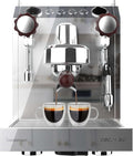 Cecotec Machines expresso à vapeur, 2,5 L, 1 L, Argenté, Réservoir Amovible, Pompe Italienne 15 Bars, Contrôle PID