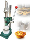 MObyat Moules à tartes, Noir, Presse À Tartelettes Manuelle, Machine À Pâte À Tartelettes Françaises Avec Moules