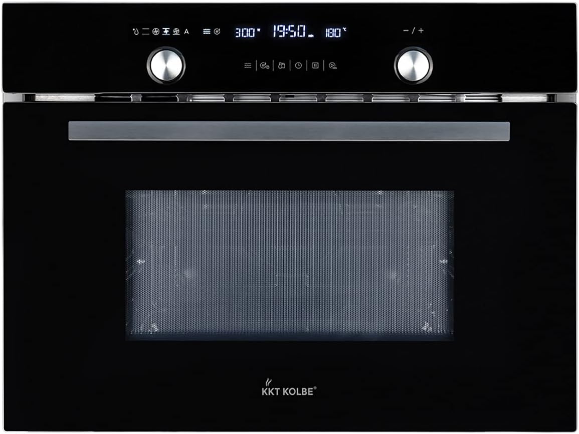 KKT KOLBE Micro-ondes multifonctions, 60 cm, 44 L, 3,35 kW, Noir