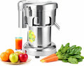 KEhtu centrifugeuse, 33 x 26,5 x 65 cm / 12,99 x 10,4 x 25,6 po, Argent, Extracteur de jus Professionnel, Silencieux