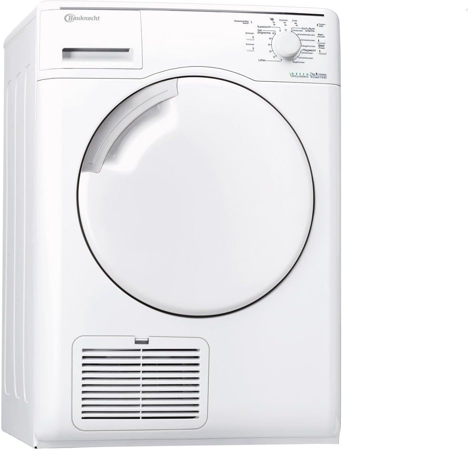 Bauknecht Sèche-linges avec pompe à chaleur, 8 kg, Blanc, TK Care 7358901 814/A + + +/kWh/ /Séchage très économique/Départ différé/