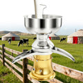QianCruxtacy centrifugeuse, 490 x230 x320 mm, 50 L, 10500 TR/Min, Acier inoxydable, Argenté/Doré, Séparateur de Crème Lactée Électrique /H