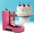 WEIMILOR Machines à gâteaux, 200 W, AC110 V/60Hz ou AC220 V/50Hz, 200 W, 12 Pouces, Noir, Machine à glaçage Automatique pour gâteaux