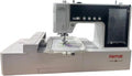 Fabric Mouse machine à coudre, 11 cm, 17 cm, Noir, Combo et à broder compacte avec zone de cercle de x