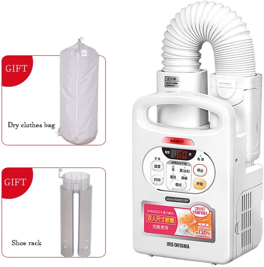 Aprilhp Séchoirs à vêtements, Noir, Séchoir Dessiccateur Portatif Multifonctionnel Mini, Seche Linge Electrique
