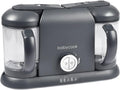 Béaba Robots, Noir, Beaba Babycook Duo 4 in 1 Baby Food Machine, Food Processor, Prepare Fresh and Healthy Food at Home - UK Plug