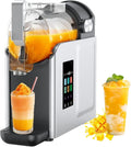 Machine sorbetière, 40 x 17 x 42 cm, 220 W, 2 L, Noir, à Boissons Glacées, à Granités avec 6 Modes Préréglés - Compresseur Intégré