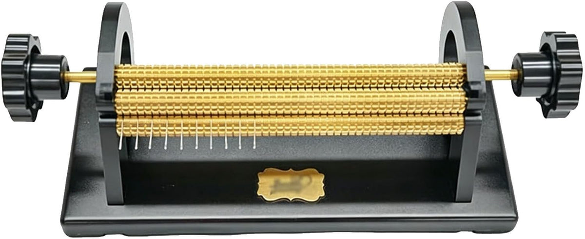 ylpddmm machine à broder, 24 cm, Noir, Machine à froncer 24 rangs, et à froncer, 47 positions d'aiguille, compatible avec des tissus de 0
