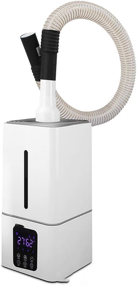 CGCSYZ bureau, 13 L, 1500 ml, Noir, Humidificateur industriel de grande capacité sur pied, ajout d'eau, ions négatifs