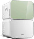 mini réfrigérateur, Blanc, compact pour voyage en voiture et rangement de cosmétiques