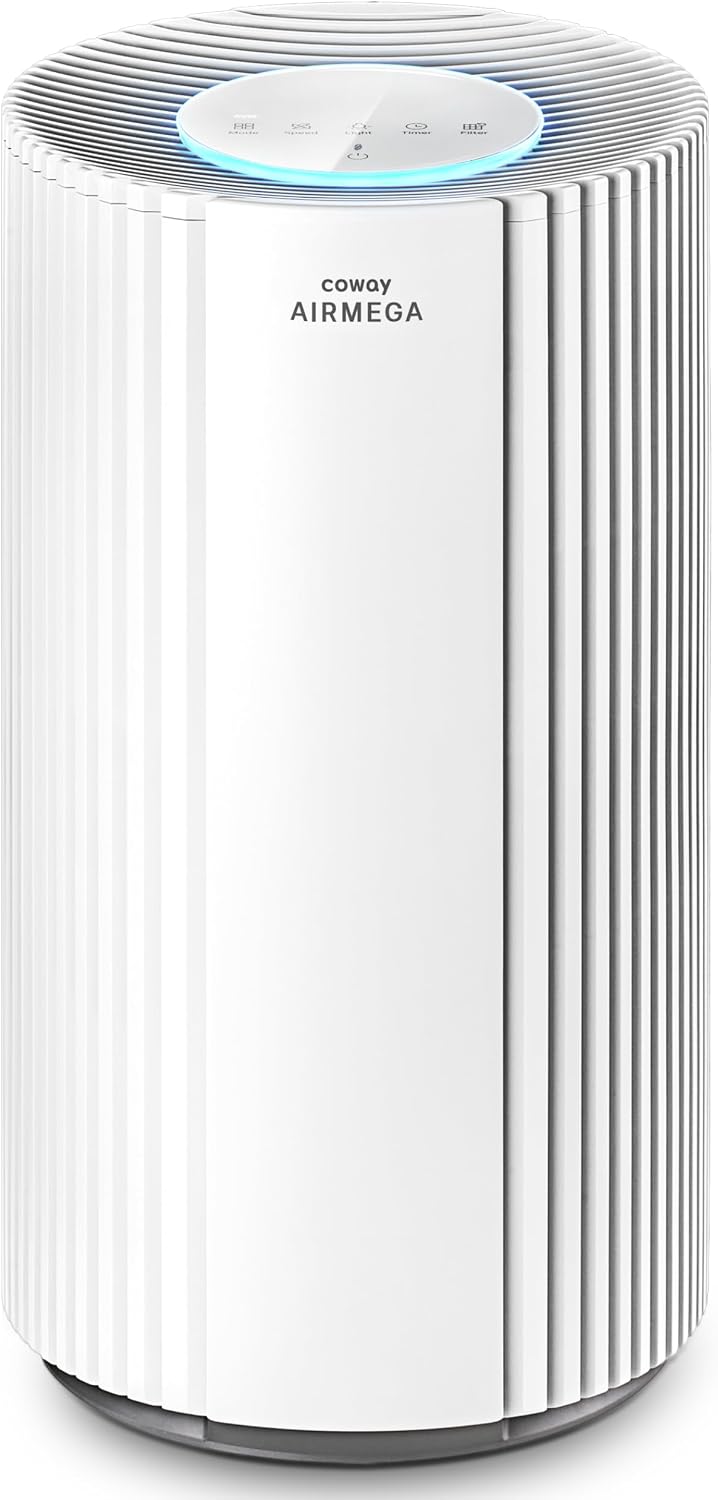 Coway purificateur d'air, 713 m, 148 m, Blanc, Grandes Pièces Maison, Filtre HEPA, AIRMEGA 350, HyperVortex
