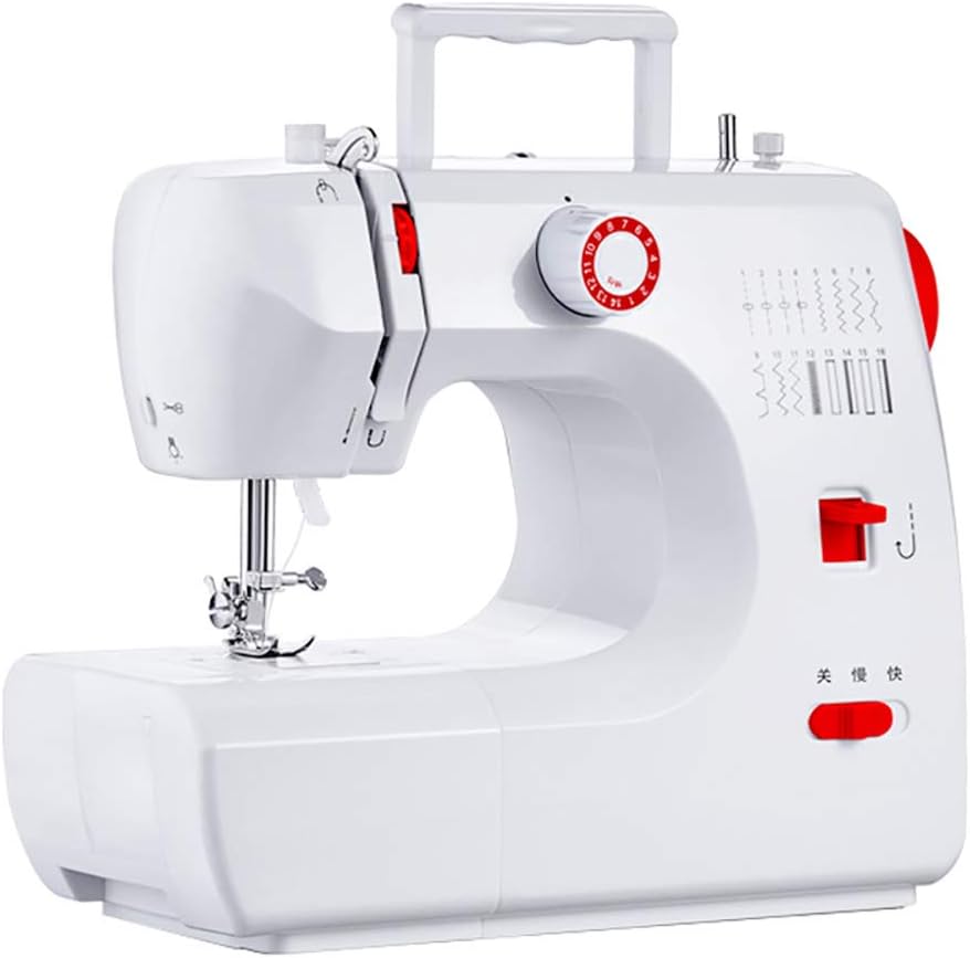WANGLXST machine à coudre, 36 * 27 * 14 cm, Blanc