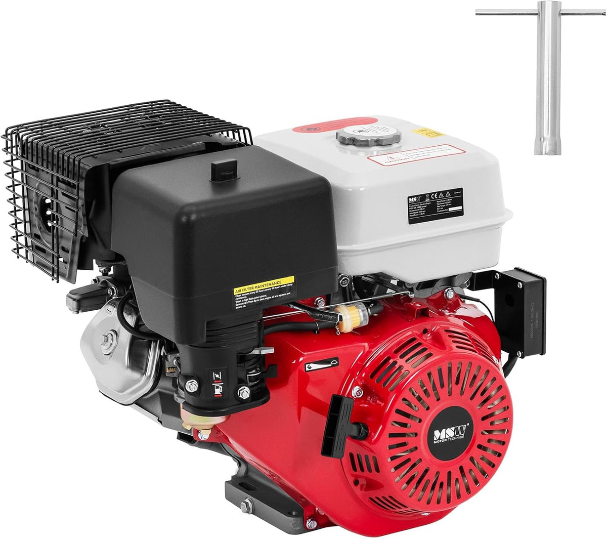 MSW Motor Technics Moteurs à 4 temps de remplacement, Noir