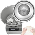 VFMVOYNZ Batteurs sur socle, 5 kg, 8 kg, 5 kg, Transparent/Argenté, Pétrin électrique / avec couvercle transparent et rotation avant/arrière