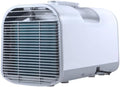Climatiseur climatiseur portable, 5100 BTU, 1200 W, Blanc, Portable avec Déshumidificateur, Compact et Silencieux pour Camping Car