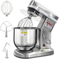 Cashwise robot de cuisine, 5 L / 7 L / 10 L, 350 W / 500 W / 500 W, 10 L, Argenté, Robot pâtissier professionnel avec minuterie