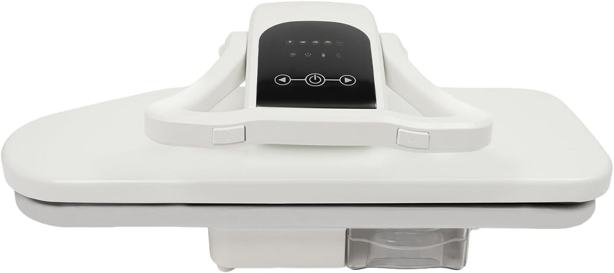 TTISJHK presse à repasser, 66 x 53 x 26 cm., 2200 W., 284 ml, fer, aluminium, ABS, noir/blanc., à vapeur professionnelle 2200 W avec réservoir d'eau