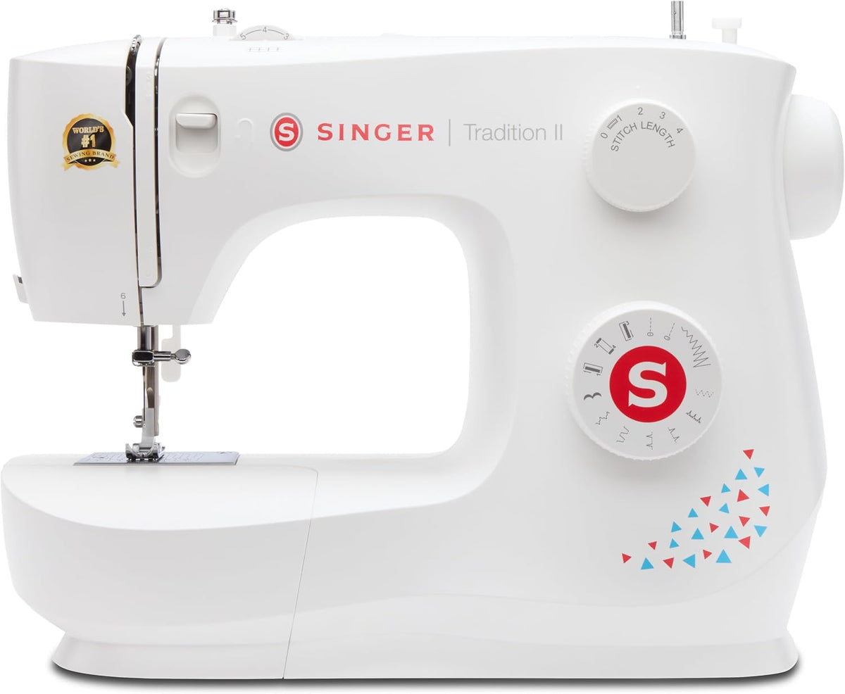 Singer machine à coudre, Noir, Tradition 2, Modèle Exclusif, 11 Points Intégrés, Boutonnière Automatique en 4 Étapes