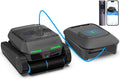 BOTLIFE Systèmes de nettoyage automatique, Noir, Robot Nettoyeur de Piscine sans Fil, Navigation Intelligente