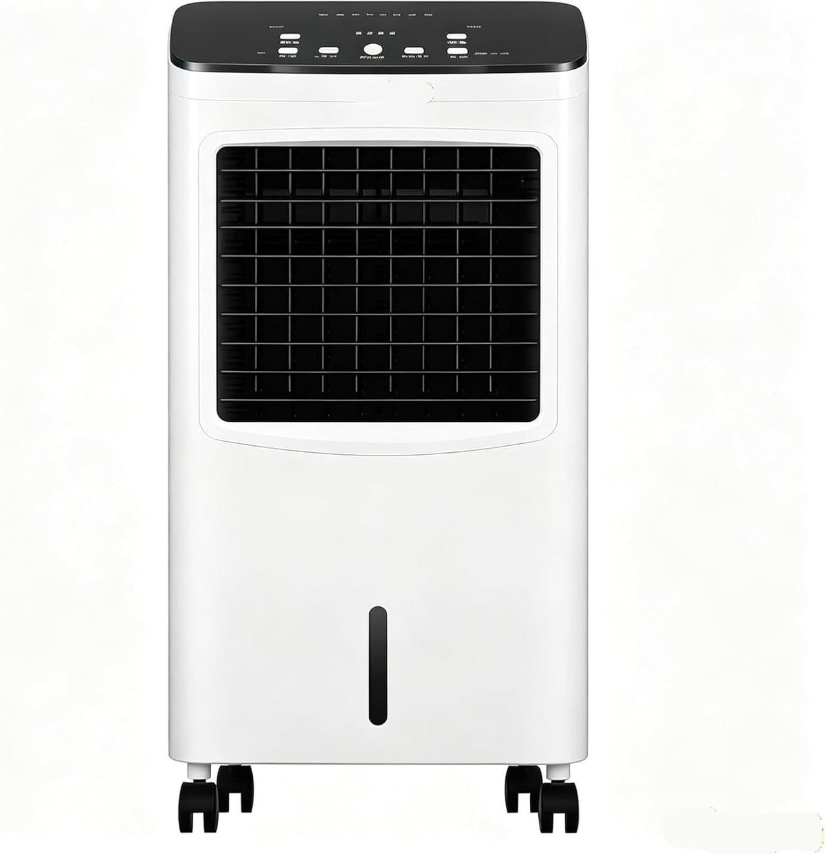 climatiseur portable ZJUNLI, Blanc, Climatiseur Mobile Portable Rafraîchisseur d'air avec Télécommande, Chauffe et Refroidit