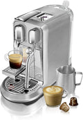 Nespresso machine à café, Noir/Argenté, Creatista Plus Cafetière Chrome SNE800BSS, Sage Appliances