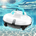 liuyunfeiGL Systèmes de nettoyage automatique, Noir, Robot nettoyeur piscine sans fil, batterie 120 min, double moteur